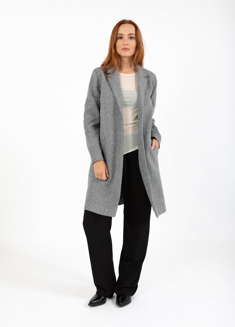 CC Heart CC HEART ARIANA COAT Outerwear Dark Grey Melange - 128