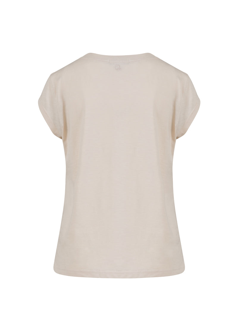CC Heart CC HEART ART T-SHIRT - CAP SLEEVE T-Shirt Creme - 241