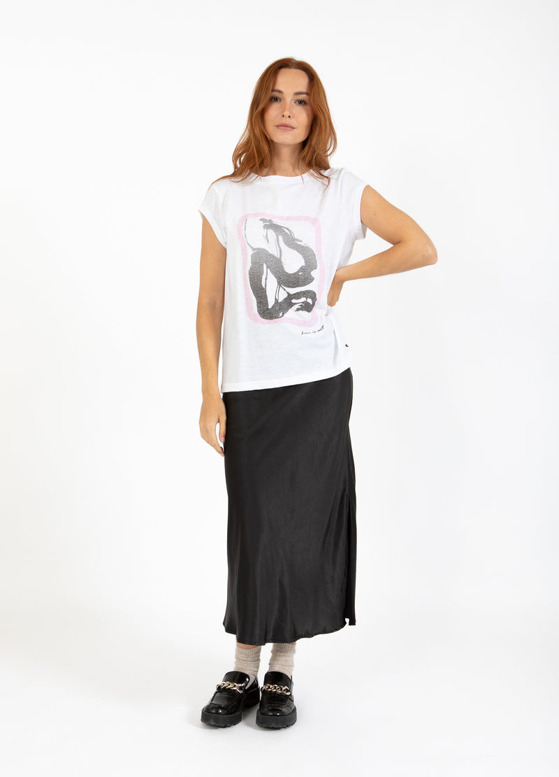 CC Heart CC HEART ART T-SHIRT - CAP SLEEVE T-Shirt White - 200