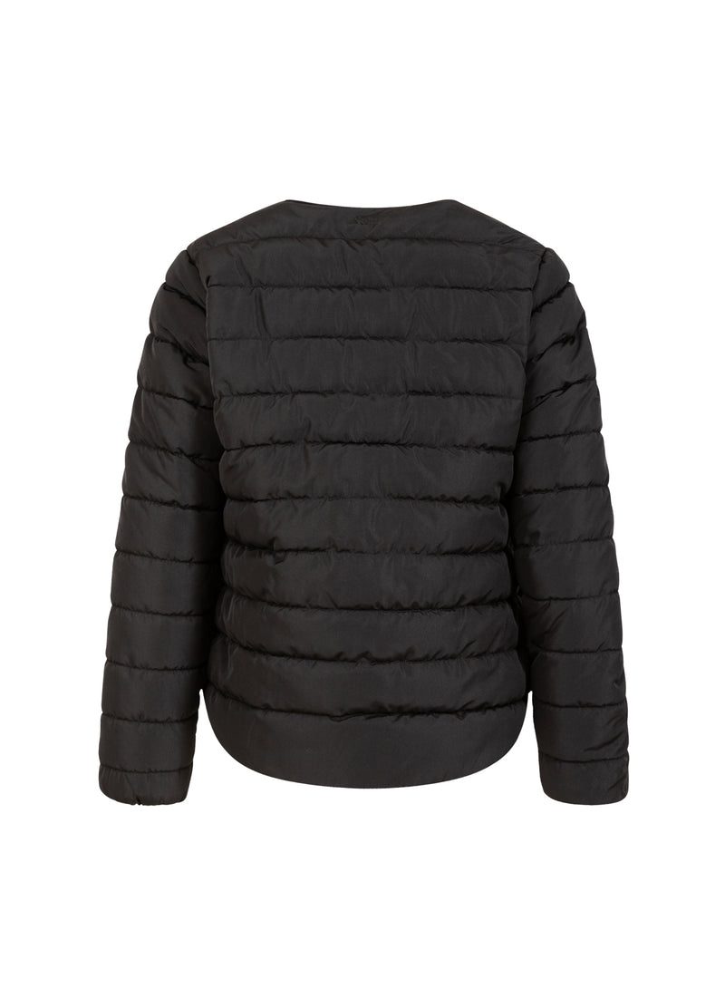 CC Heart CC HEART ASTA QUILTED SLIM JACKET Outerwear Black - 100