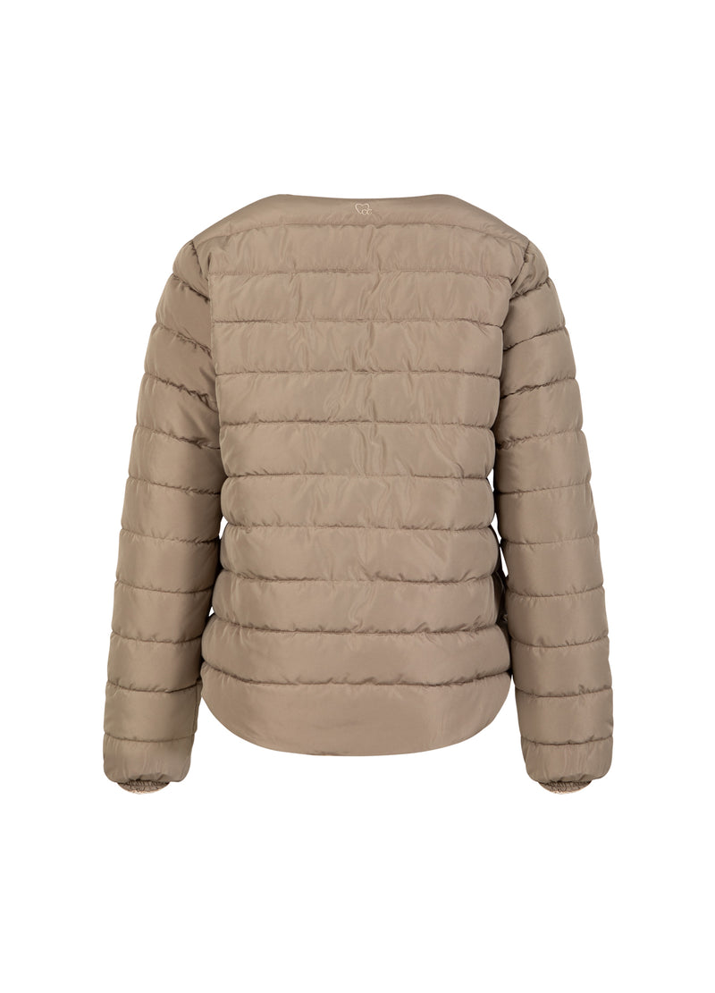 CC Heart CC HEART ASTA QUILTED SLIM JACKET Outerwear Sand - 251