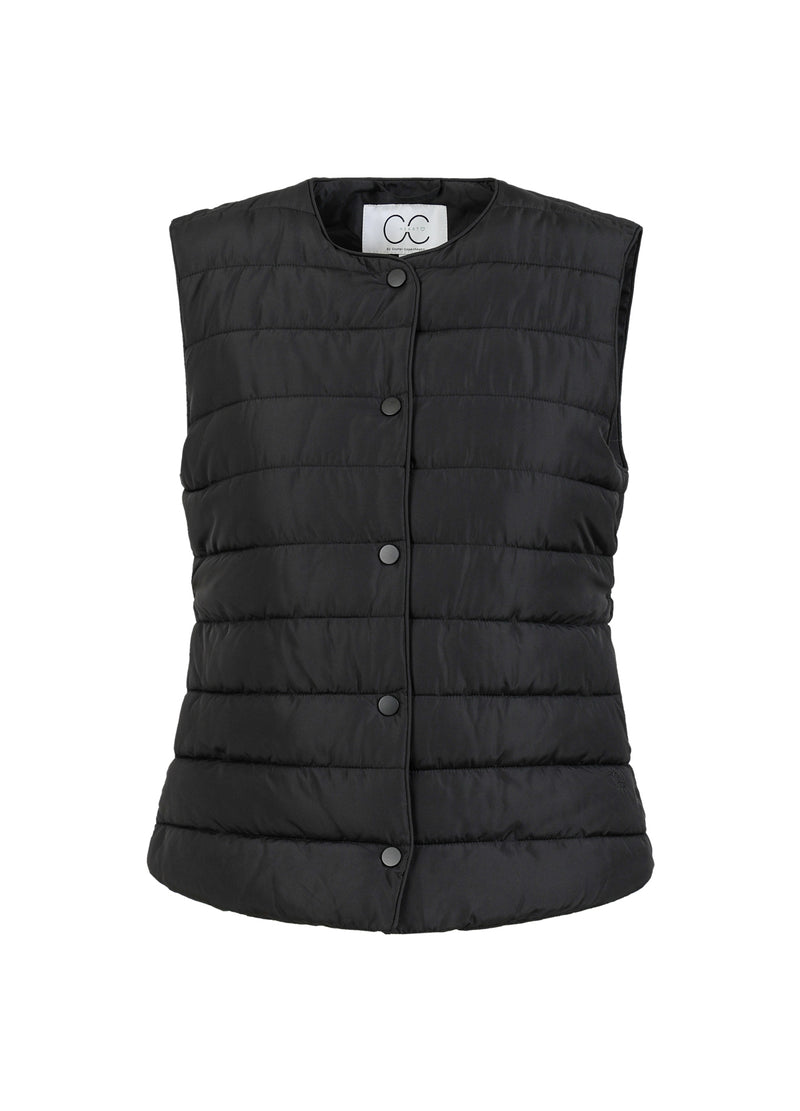 CC Heart CC HEART ASTA QUILTET VEST Outerwear Black - 100