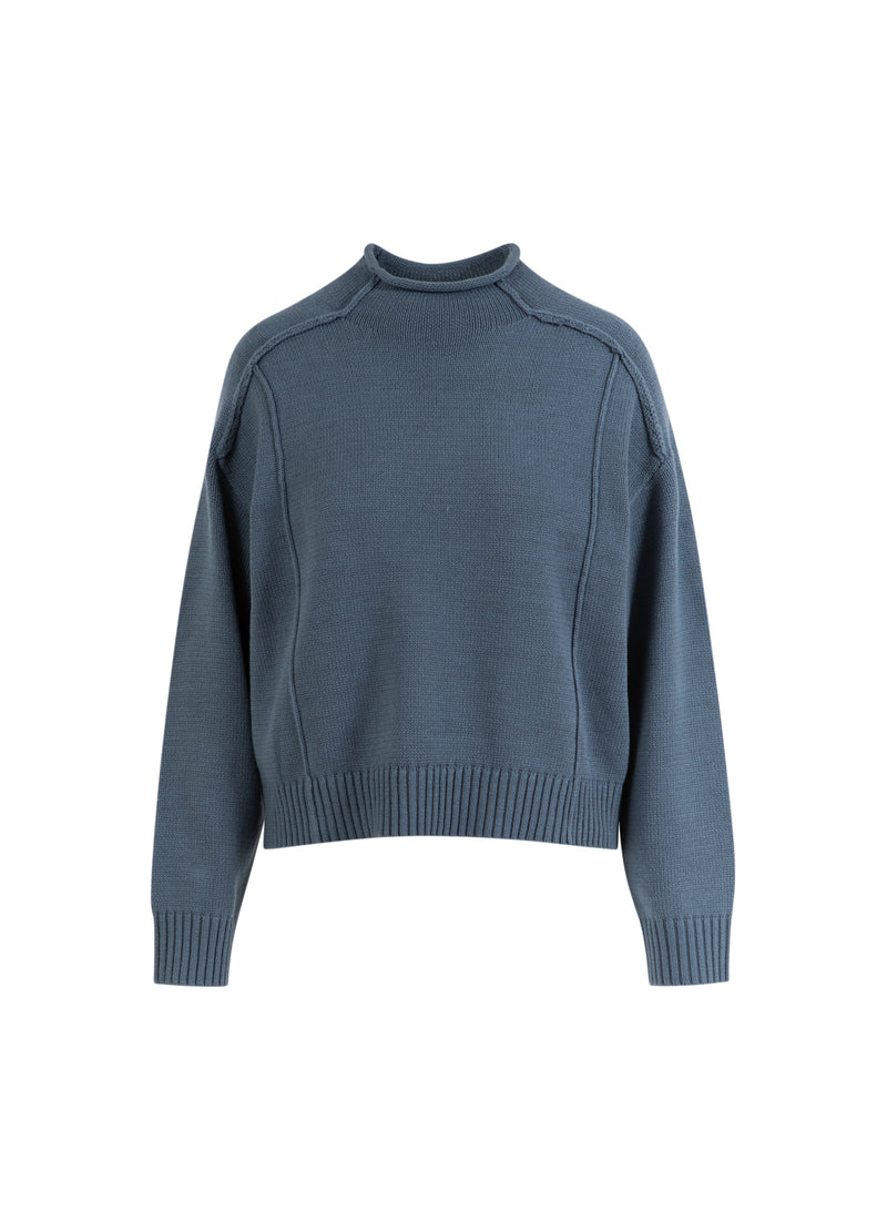 CC Heart CC HEART AVERY TURTLENECK Knitwear Mid blue - 572