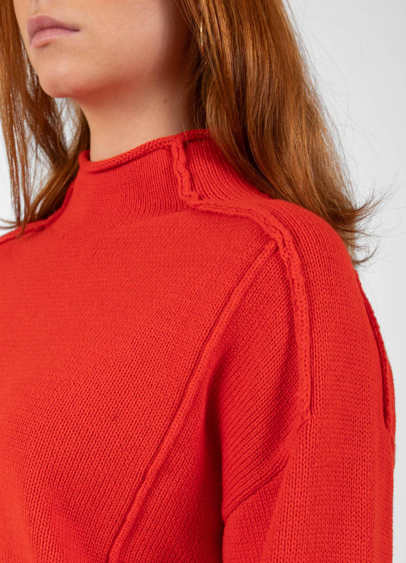 CC Heart CC HEART AVERY TURTLENECK Knitwear Red - 613