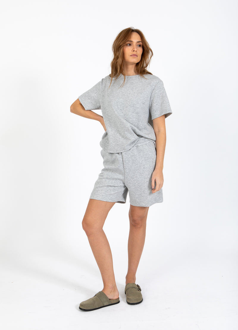 CC Heart CC HEART BEA SWEAT BLOUSE Shirt/Blouse Light grey melange - 129