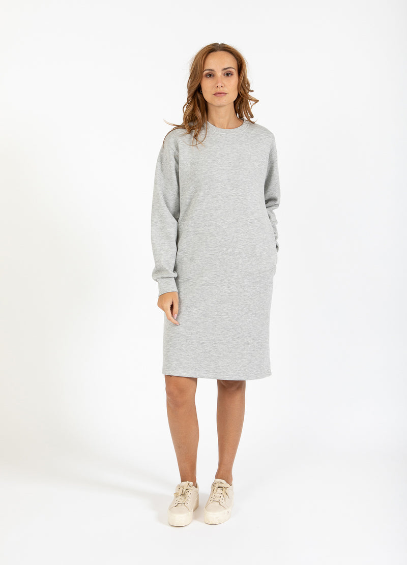 CC Heart CC HEART BILLIE SWEAT DRESS Dress Light grey melange - 129