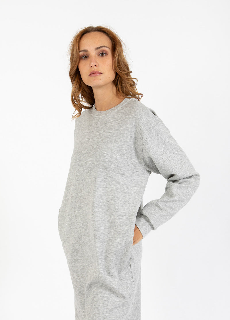 CC Heart CC HEART BILLIE SWEAT DRESS Dress Light grey melange - 129