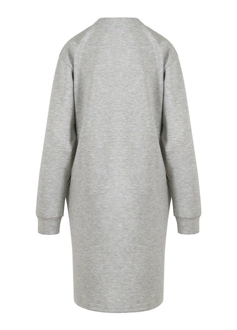 CC Heart CC HEART BILLIE SWEAT DRESS Dress Light grey melange - 129