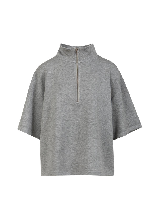 CC Heart CC HEART BILLIE ZIP TEE Shirt/Blouse Grey Melange - 182