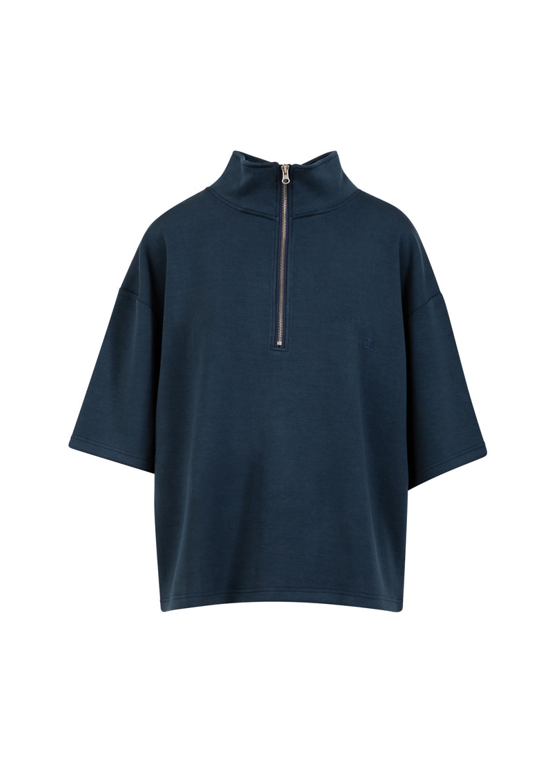 CC Heart CC HEART BILLIE ZIP TEE Shirt/Blouse Navy - 563