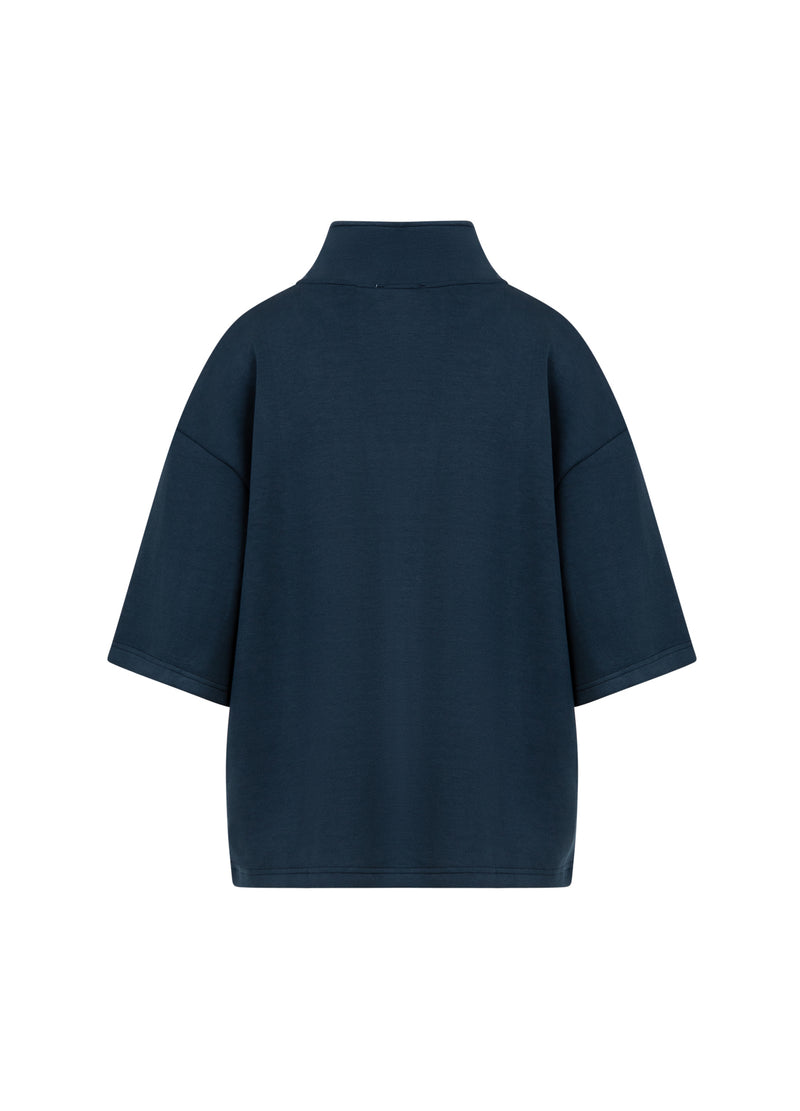 CC Heart CC HEART BILLIE ZIP TEE Shirt/Blouse Navy - 563