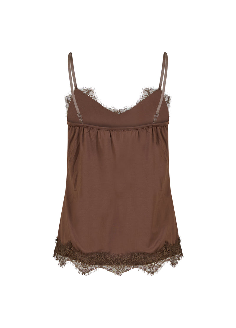 CC Heart CC HEART BLONDETOP Top - Short sleeve Chocolate nut - 389