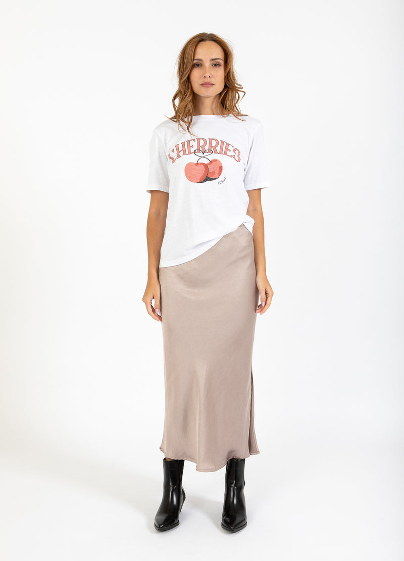 CC Heart CC HEART CHERRIES T-SHIRT - MID SLEEVE T-Shirt White - 200