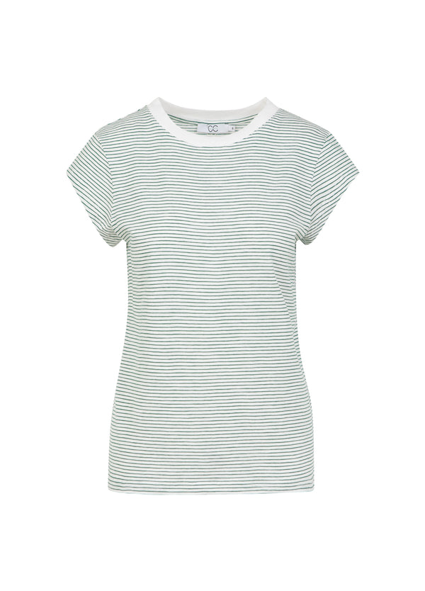 CC Heart CC HEART ELLEN STRIPE SHORT SLEEVED TEE T-Shirt Green stripe - 447