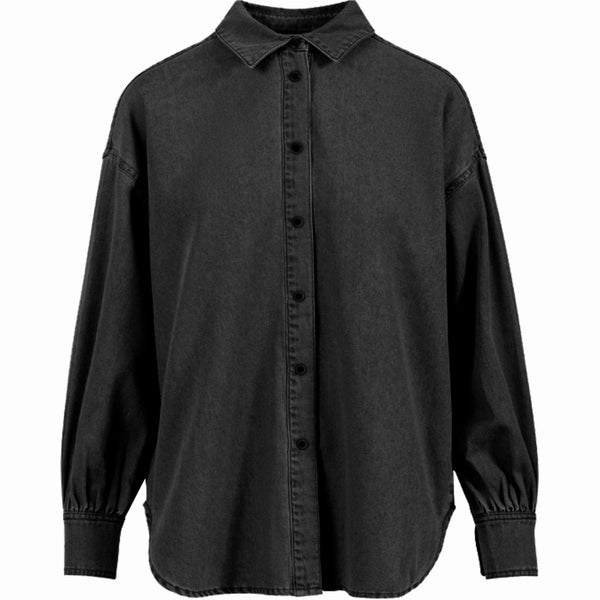 CC Heart CC HEART ELLIS DENIM SHIRT Shirt/Blouse Black blue denim - 150