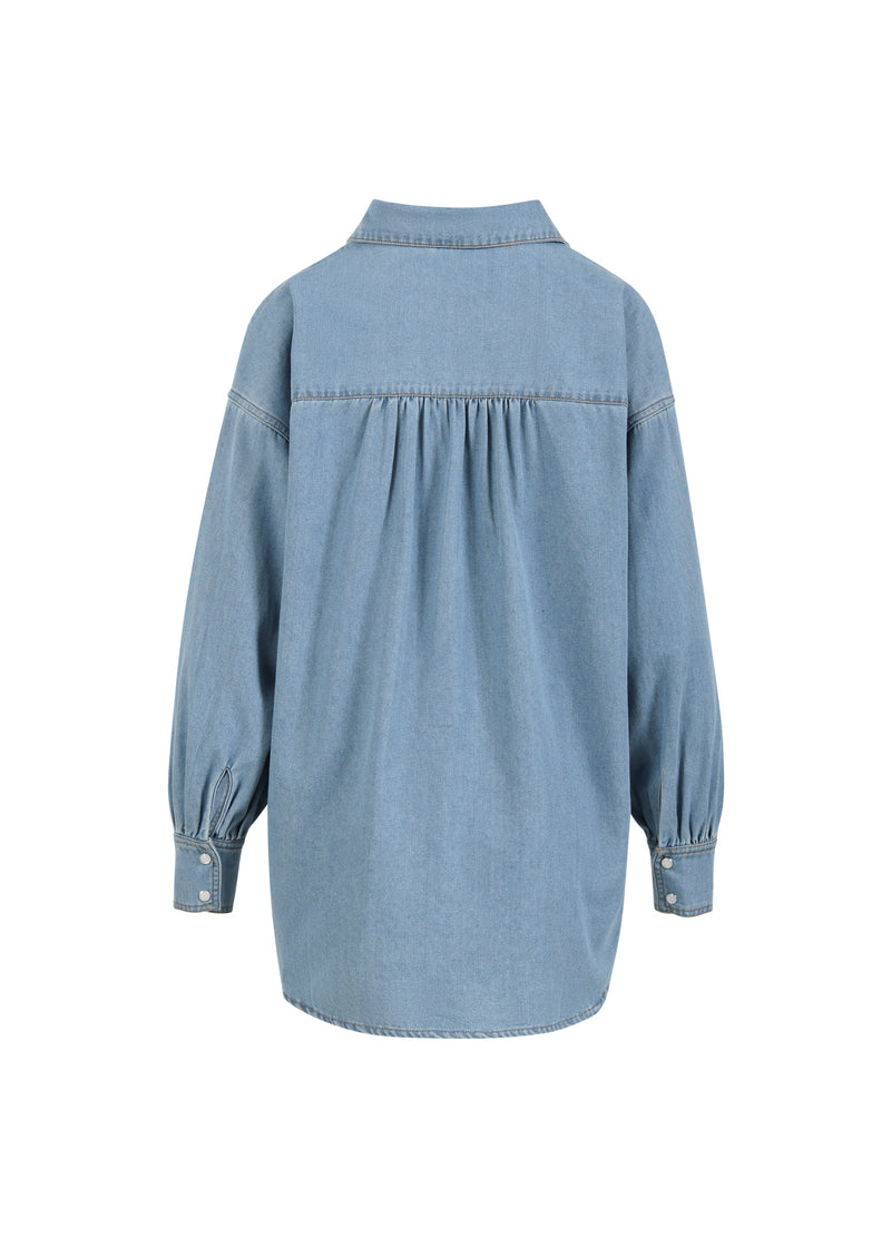 CC Heart CC HEART ELLIS DENIM SHIRT Shirt/Blouse Blue denim - 510