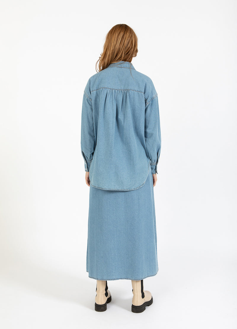 CC Heart CC HEART ELLIS DENIM SHIRT Shirt/Blouse Blue denim - 510