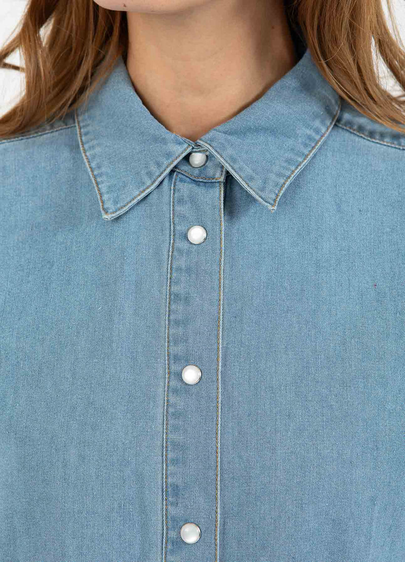 CC Heart CC HEART ELLIS DENIM SHIRT Shirt/Blouse Blue denim - 510