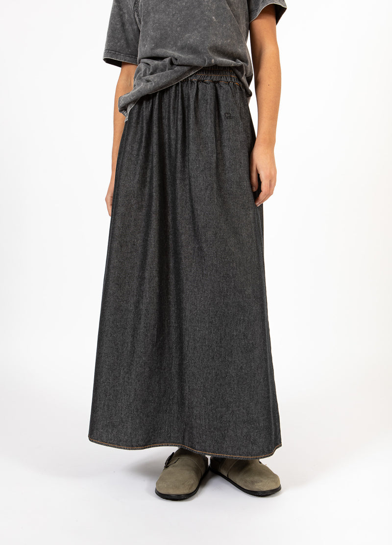 CC Heart CC HEART ELLIS DENIM SKIRT Skirt Black blue denim - 150