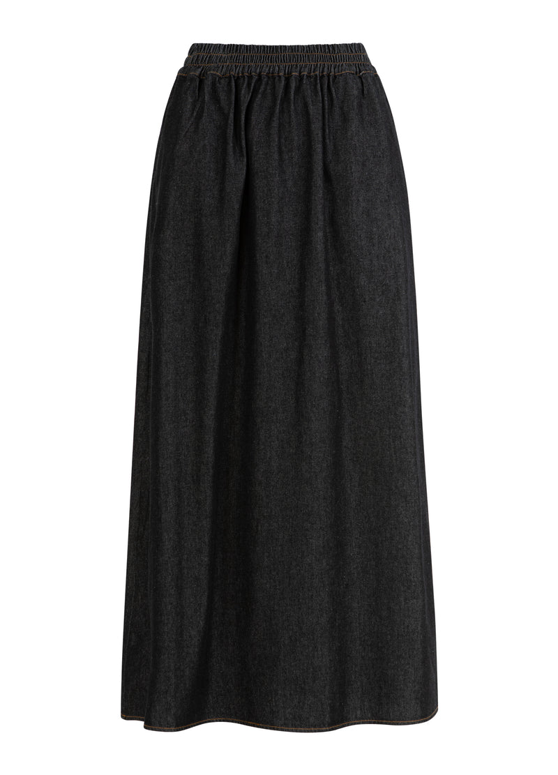 CC Heart CC HEART ELLIS DENIM SKIRT Skirt Black blue denim - 150