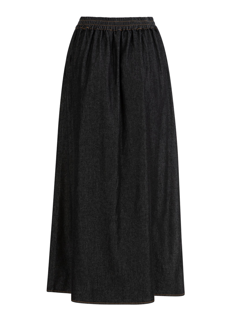 CC Heart CC HEART ELLIS DENIM SKIRT Skirt Black blue denim - 150