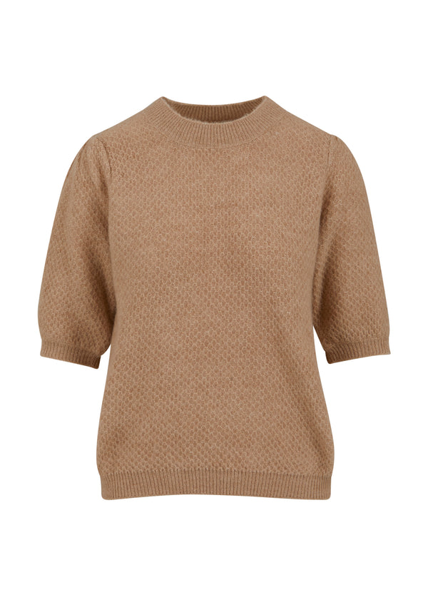 CC Heart CC HEART ELSA ALPACA TOP Knitwear Beige - 315
