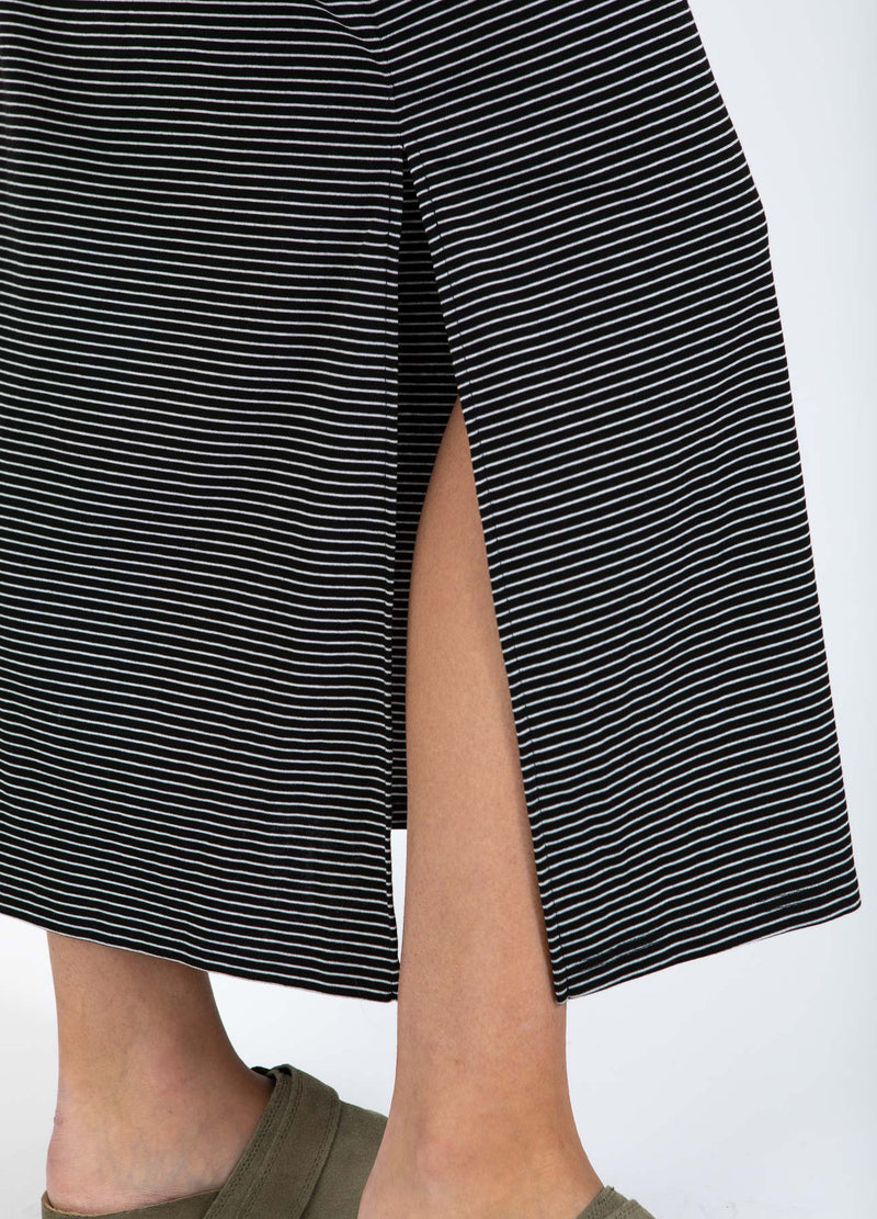 CC Heart CC HEART ELYSE LOOSE DRESS Dress Black/white stripe - 102
