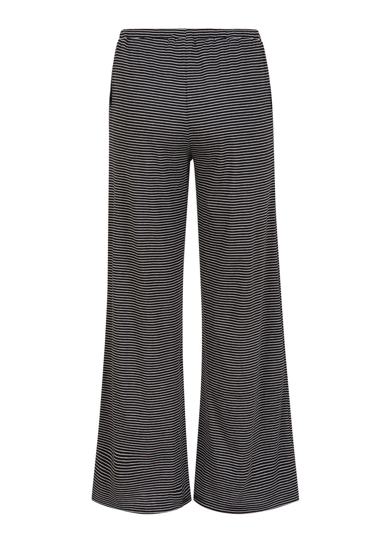 CC Heart CC HEART ELYSE LOOSE JERSEY PANTS Pants Black/white stripe - 102