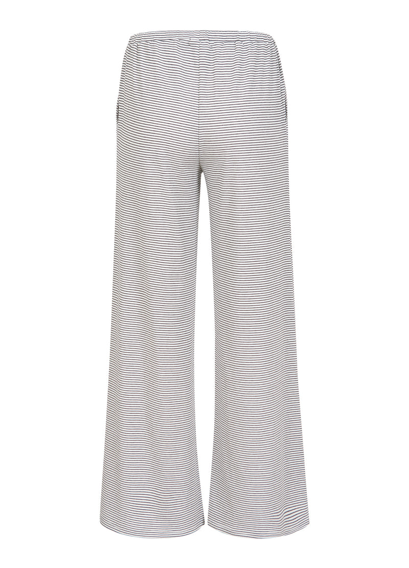 CC Heart CC HEART ELYSE LOOSE JERSEY PANTS Pants White/black stripe - 269