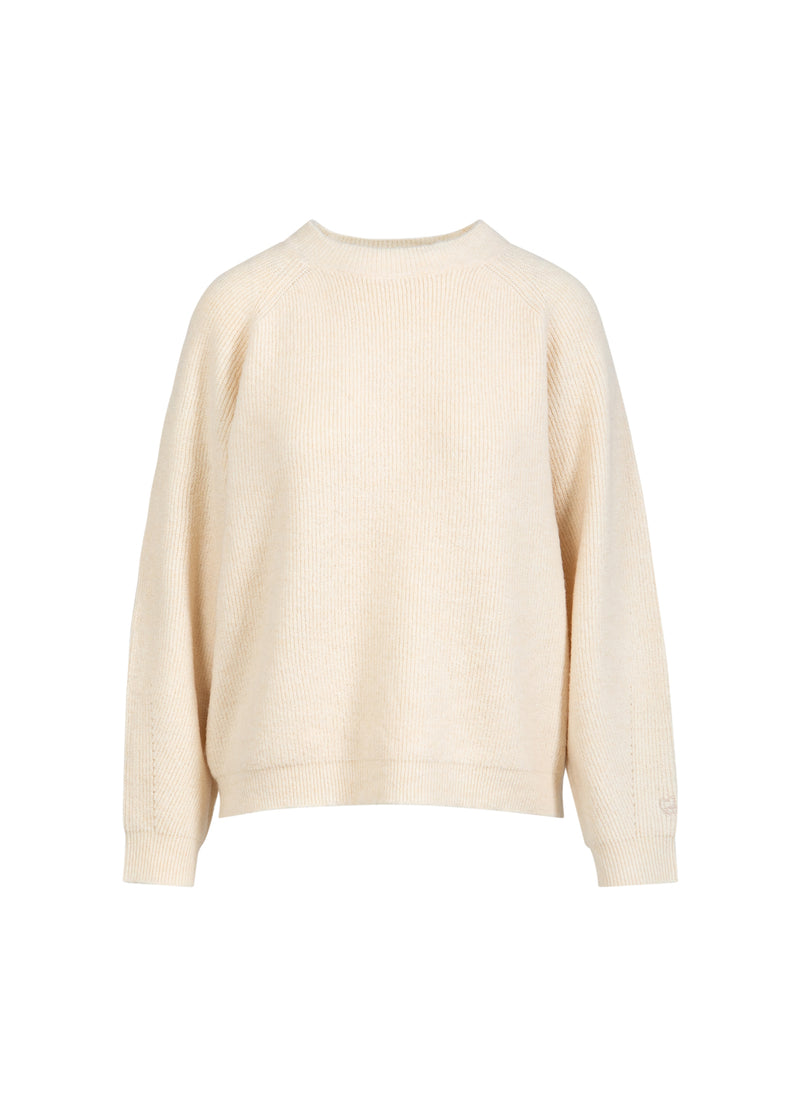 CC Heart CC HEART EMMA O-NECK SWEATER Knitwear Creme - 241