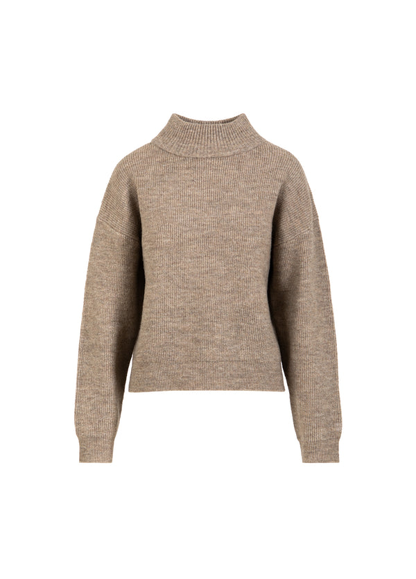 CC Heart CC HEART EMMA TURTLENECK KNIT Knitwear Golden brown melange - 793