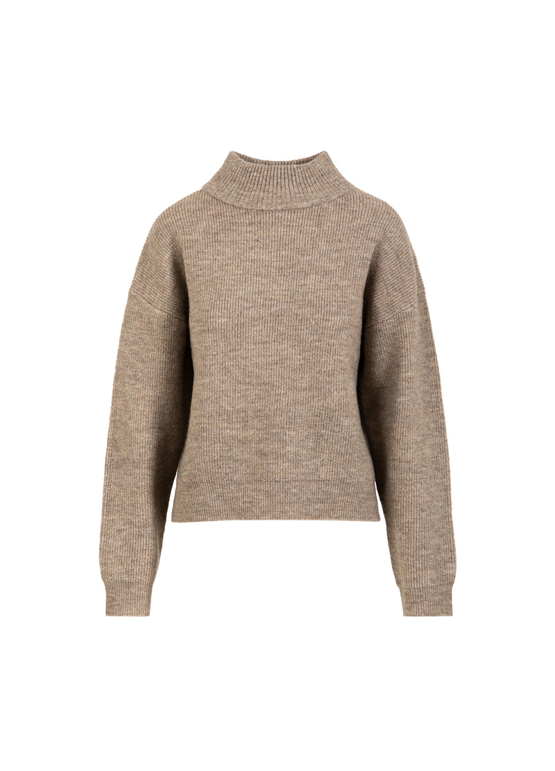 CC Heart CC HEART EMMA TURTLENECK KNIT Knitwear Golden brown melange - 793