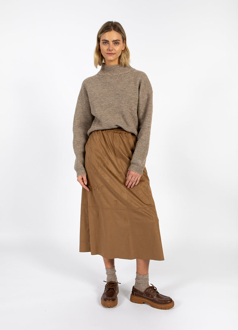 CC Heart CC HEART EMMA TURTLENECK KNIT Knitwear Golden brown melange - 793
