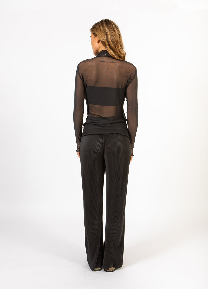 CC Heart CC HEART EVE MESH TURTLENECK Shirt/Blouse Black - 100