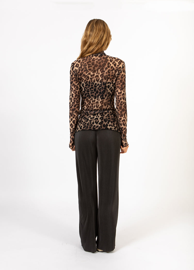CC Heart CC HEART EVE MESH TURTLENECK Shirt/Blouse Leo print - 900