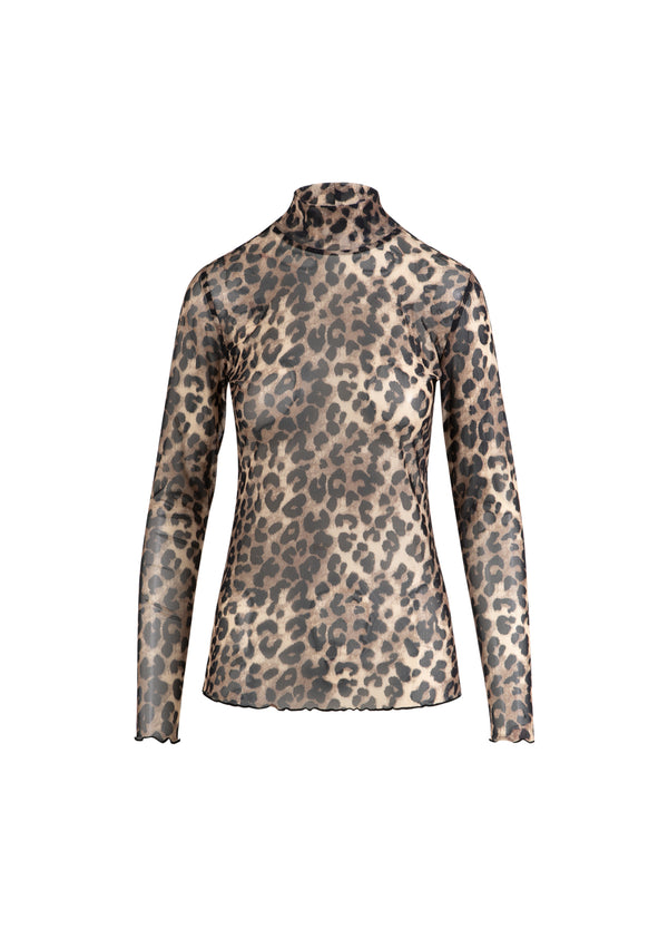 CC Heart CC HEART EVE MESH TURTLENECK Shirt/Blouse Leo print - 900
