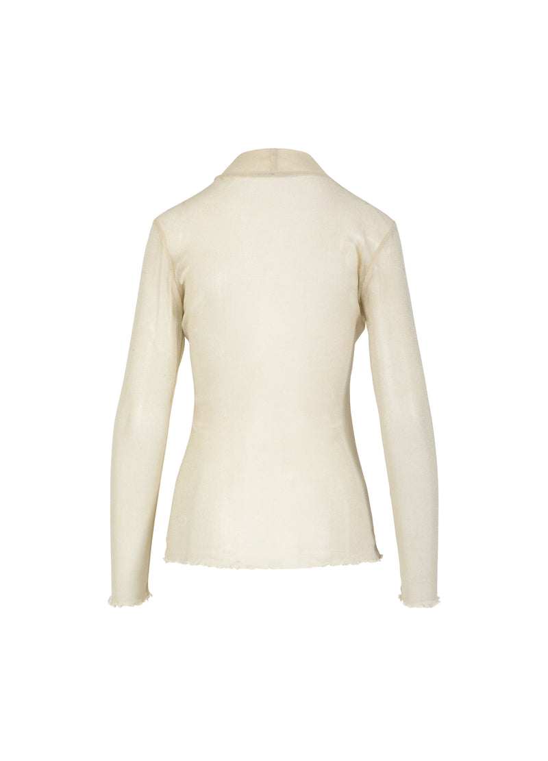 CC Heart CC HEART EVE MESH TURTLENECK Shirt/Blouse Off white glitter - 201