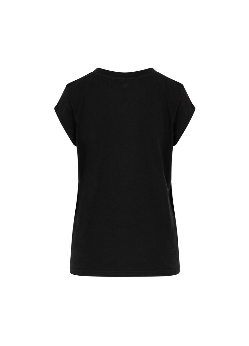 CC Heart CC HEART FEATHER TEE T-Shirt Black - 100
