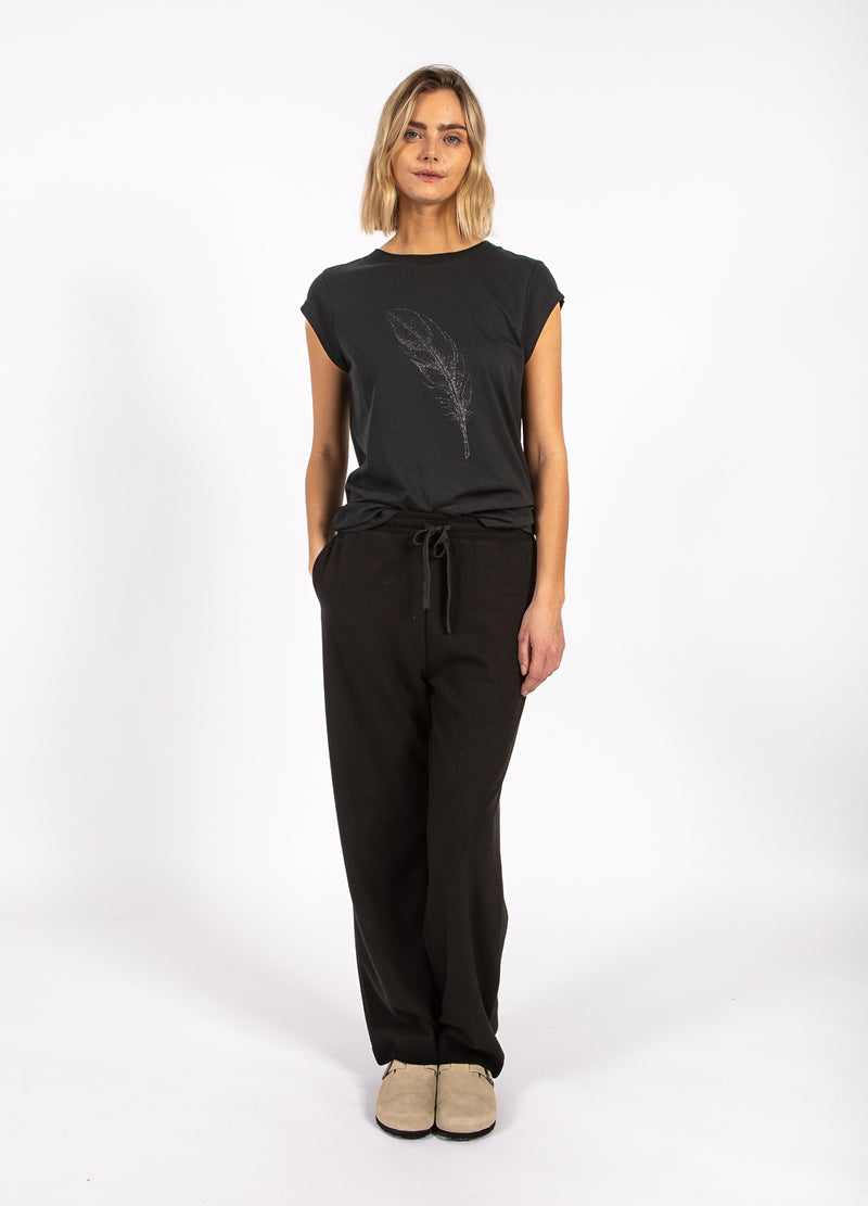CC Heart CC HEART FEATHER TEE T-Shirt Black - 100