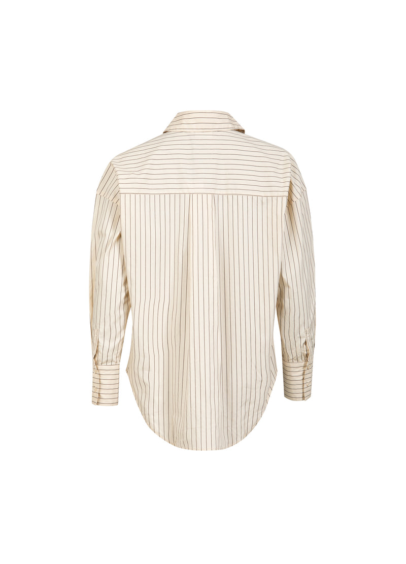 CC Heart CC HEART GRACIE STRIPE LOOSE SHIRT Shirt/Blouse Creme stripes - 285
