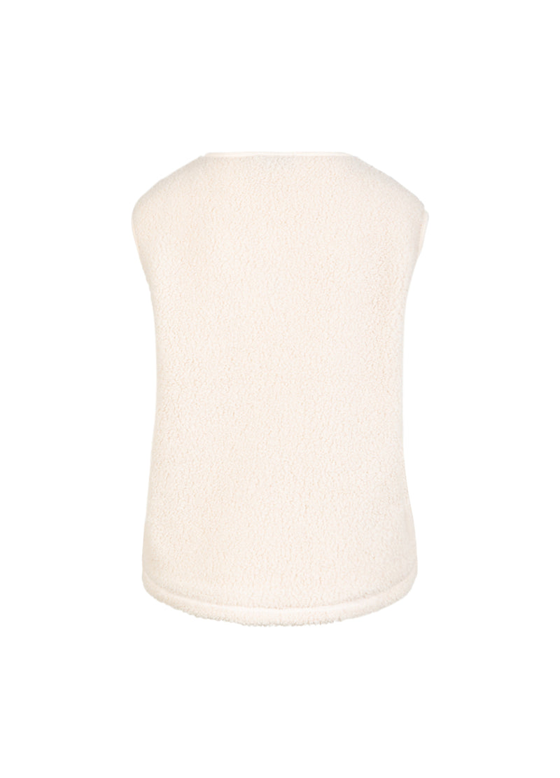 CC Heart CC HEART JAMIE FLEECE VEST Vest Off White - 202