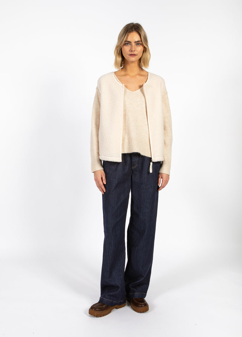 CC Heart CC HEART JAMIE FLEECE VEST Vest Off White - 202