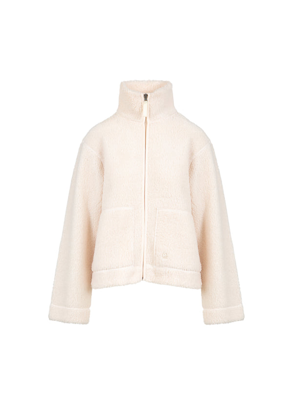 CC Heart CC HEART JAMIE FLEECE ZIP SWEATER Outerwear Off White - 202
