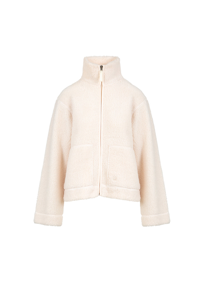 CC Heart CC HEART JAMIE FLEECE ZIP SWEATER Outerwear Off White - 202