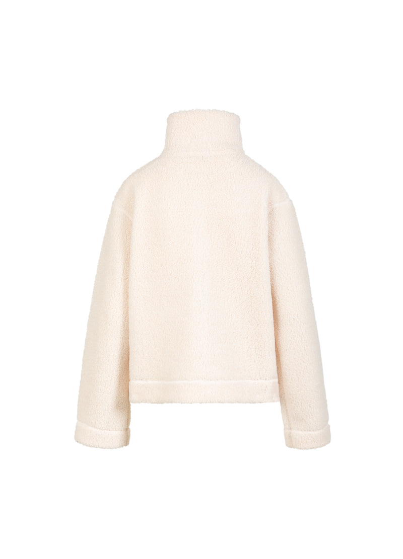 CC Heart CC HEART JAMIE FLEECE ZIP SWEATER Outerwear Off White - 202