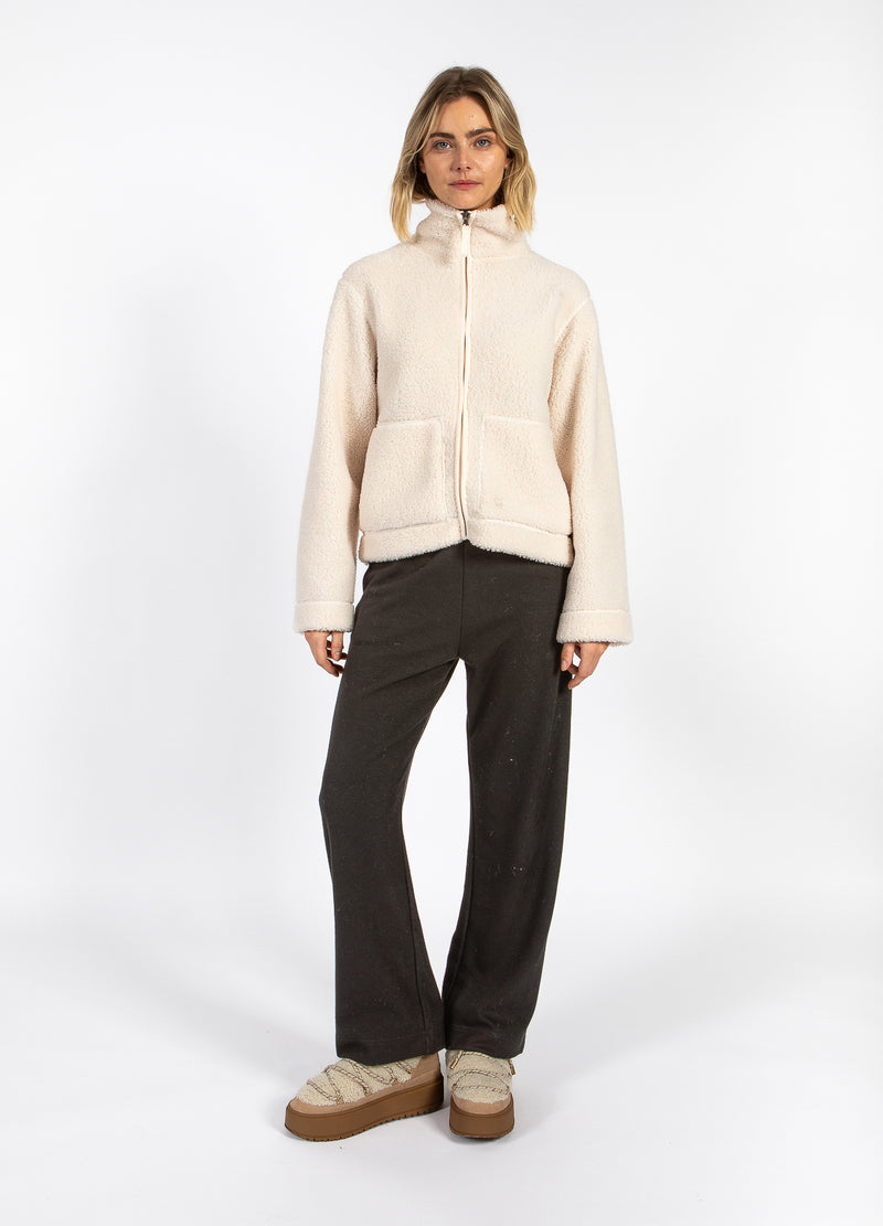 CC Heart CC HEART JAMIE FLEECE ZIP SWEATER Outerwear Off White - 202