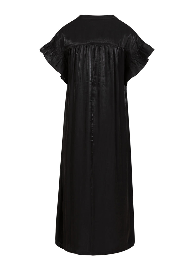 CC Heart CC HEART JOLIE METALLIC DRESS W. GATHERS Dress Black - 100