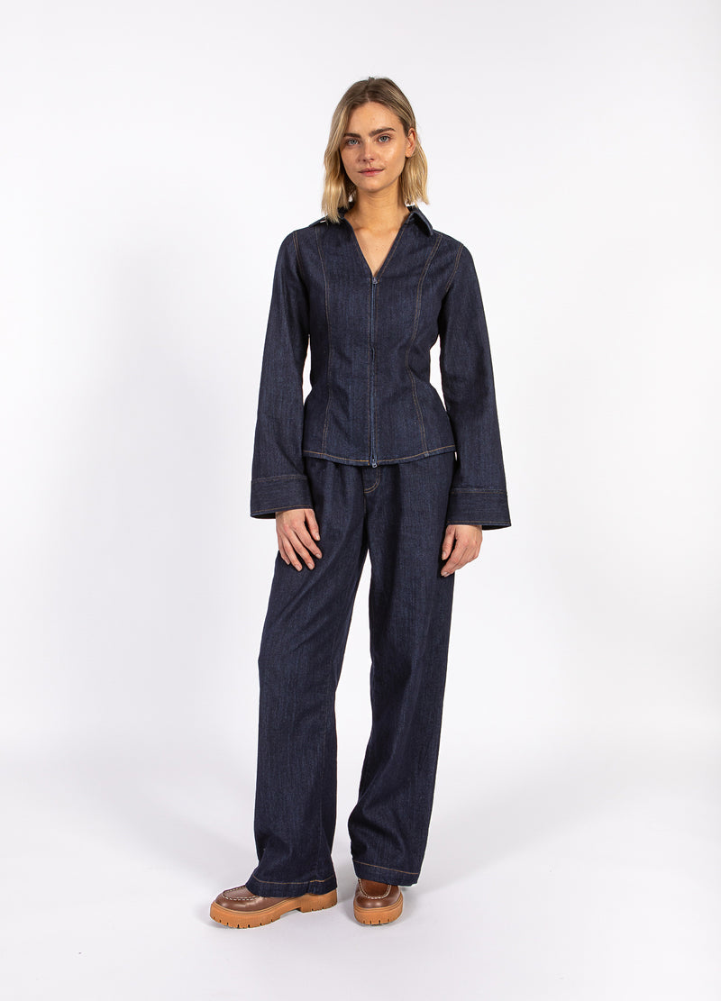 CC Heart CC HEART KALANI DENIM PANTS Pants Dark denim blue - 587