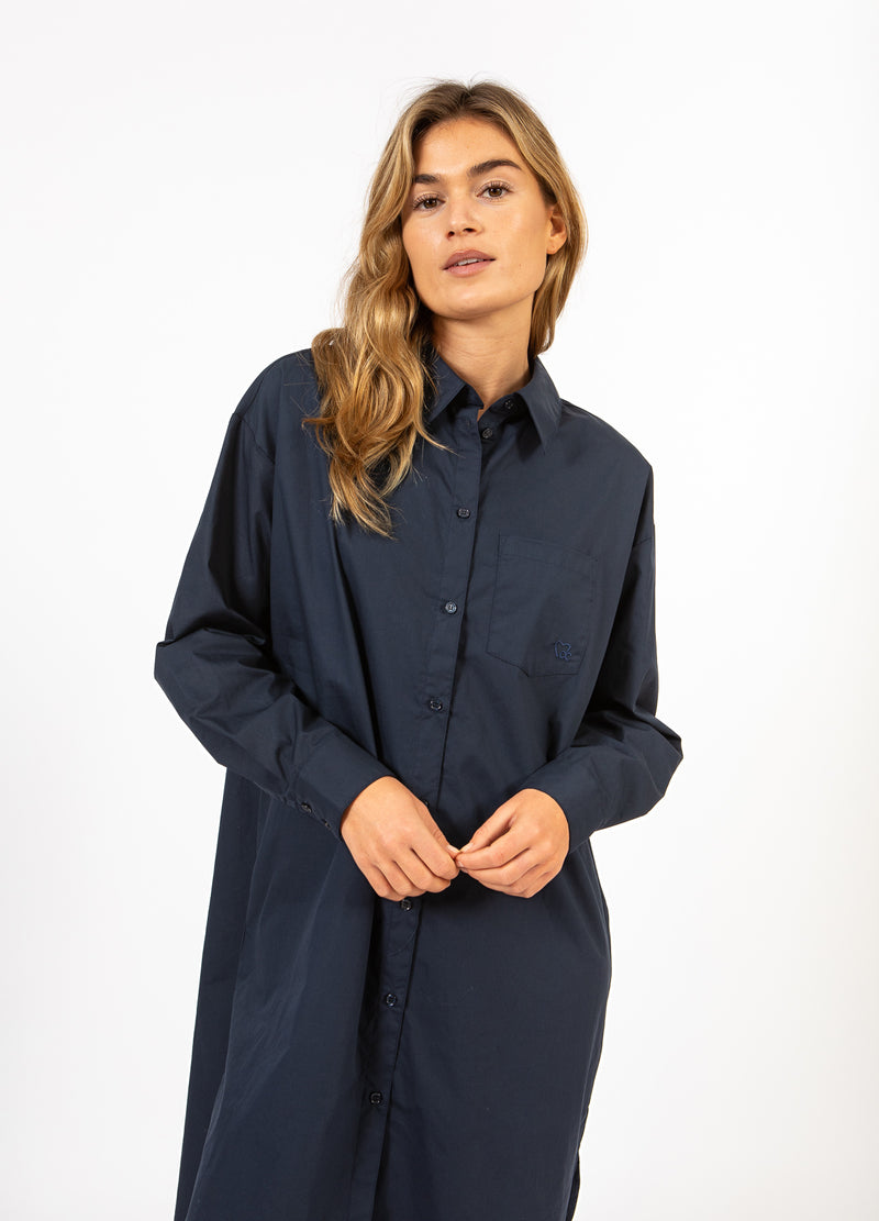 CC Heart CC HEART KIARA LONG SHIRT DRESS Dress Navy - 563