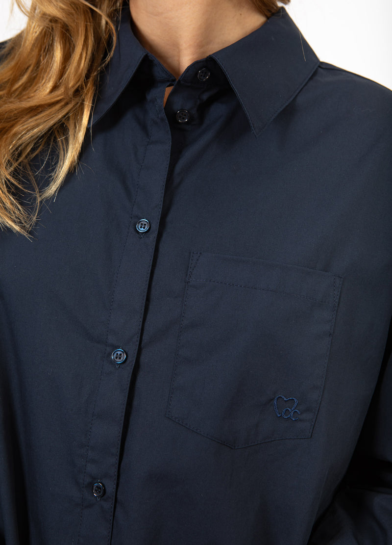 CC Heart CC HEART KIARA LONG SHIRT DRESS Dress Navy - 563